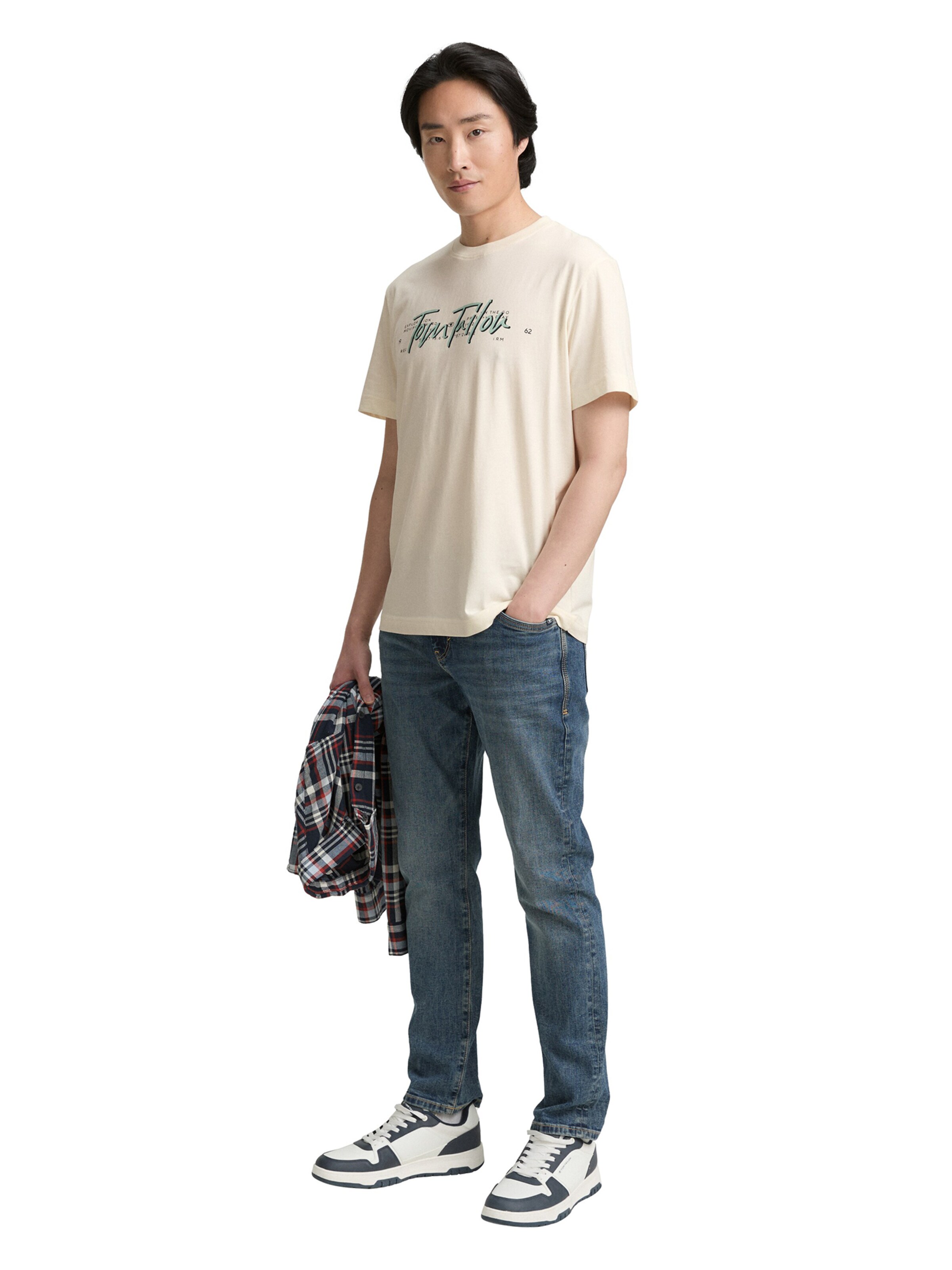 TOM TAILOR Bluser & t-shirts i hvid