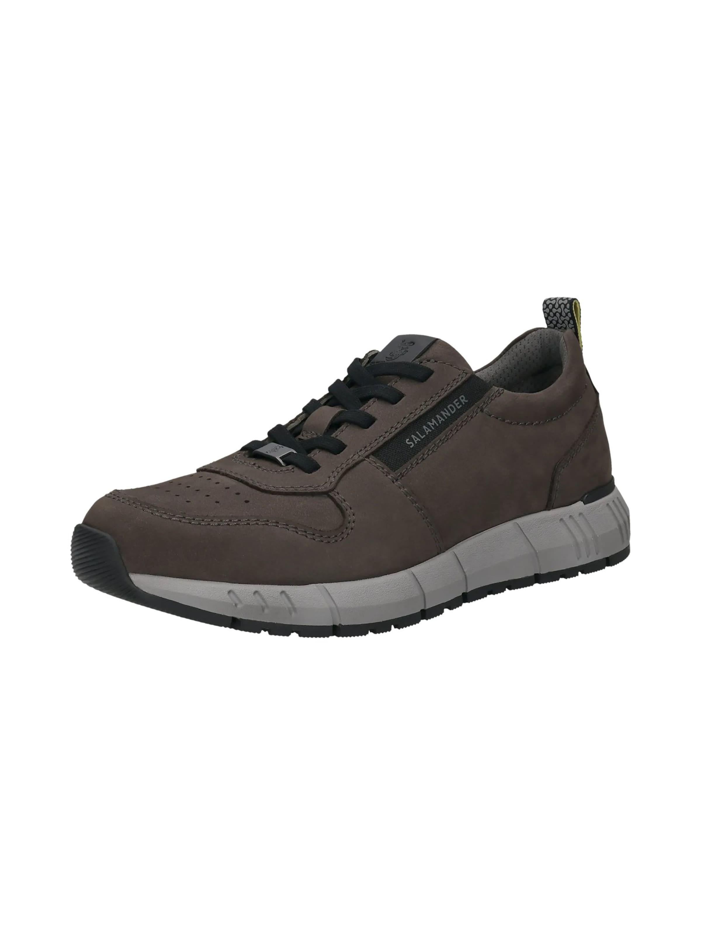 SALAMANDER Platform trainers in Grey: front