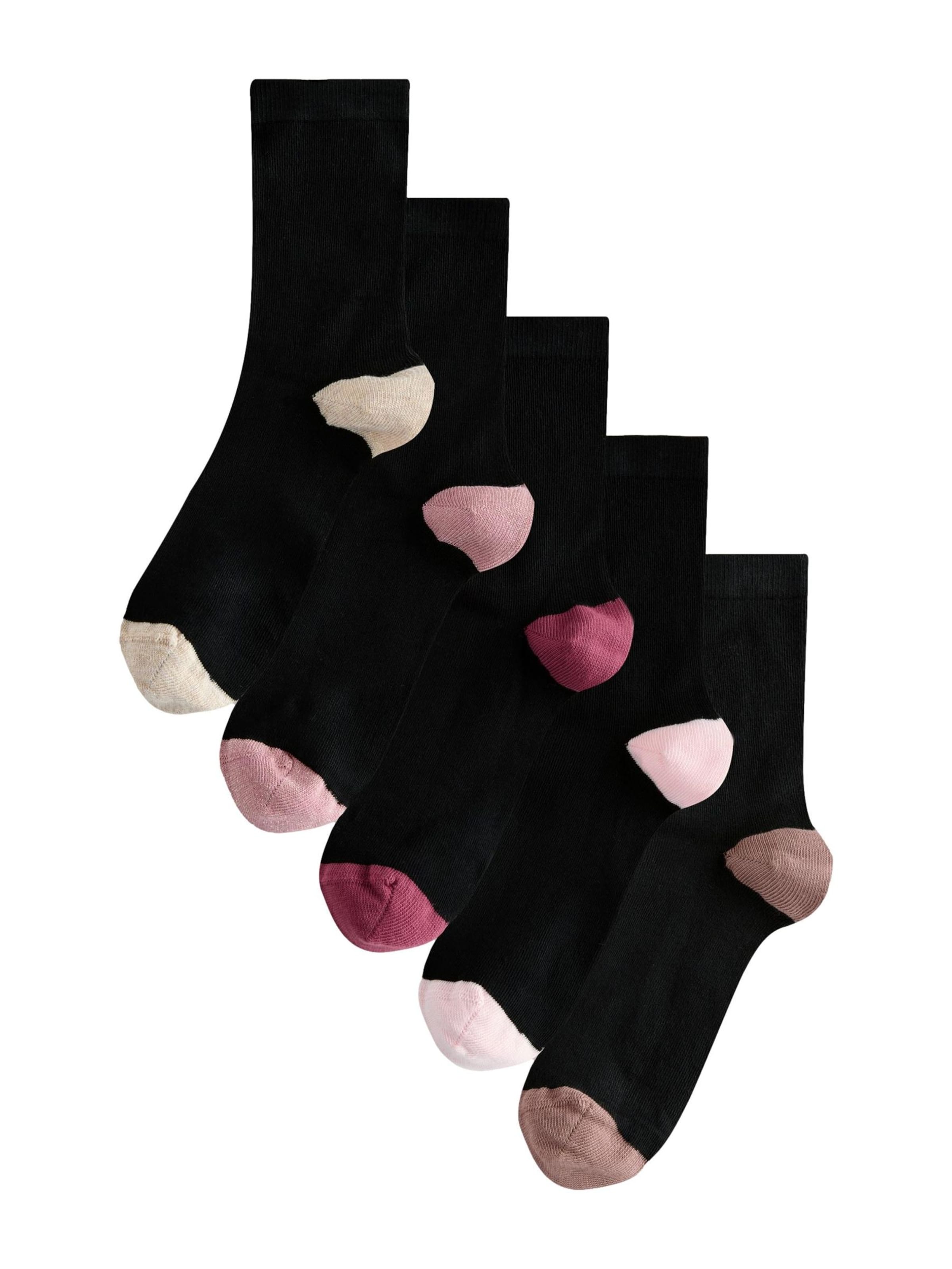 Chaussettes Next en noir : devant