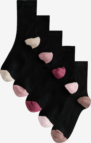 Chaussettes Next en noir : devant