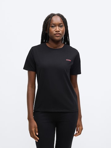 HUGO Soveskorte i sort: forside