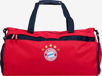 FC BAYERN MÜNCHEN Sports Bag 'FC Bayern München' in Red: front