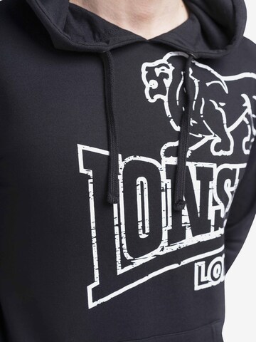 LONSDALE Sweatshirt 'Tadley' in Schwarz