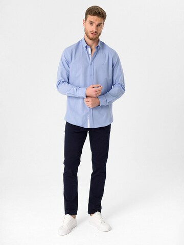 Dandalo Regular fit Button Up Shirt in Blue