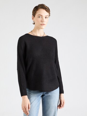 Pull-over 'Eretta' Fransa en noir : devant