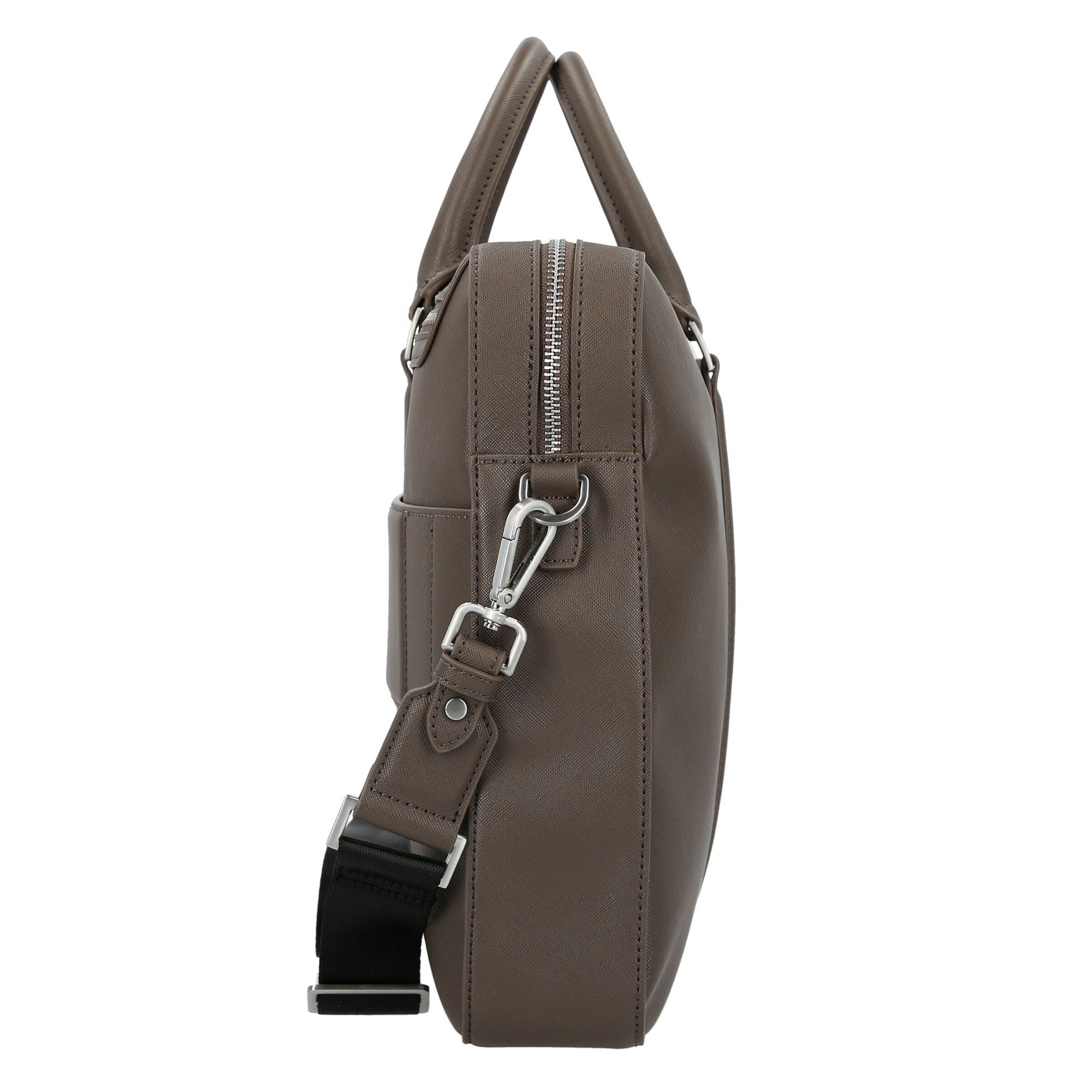GUESS Document Bag 'Milano' in Brown