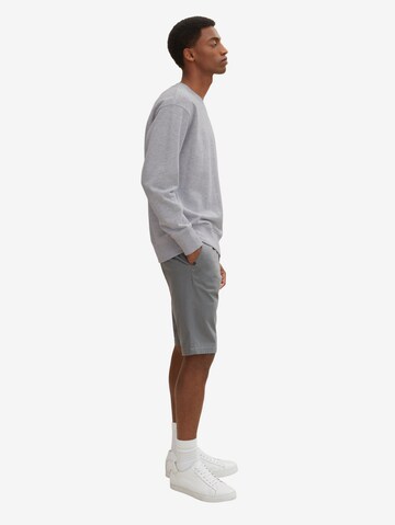 TOM TAILOR Regular Shorts in Grau