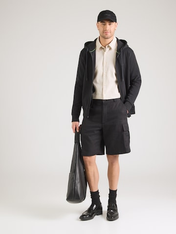 Calvin Klein Jeans Свободный крой Брюки-карго в Черный