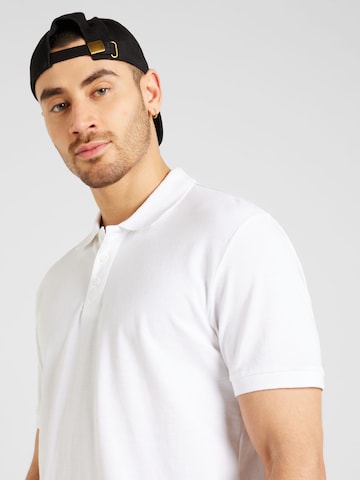 QS Poloshirt in Weiß