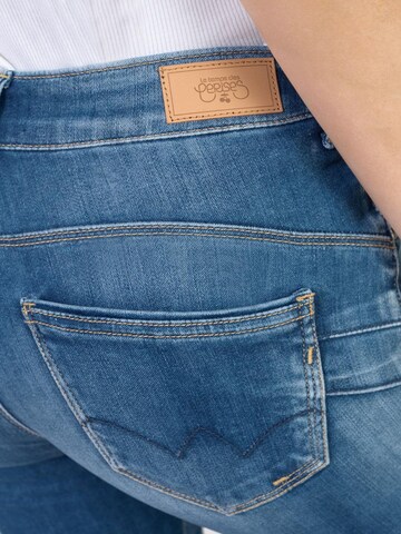 Le Temps Des Cerises Slimfit Jeans 'Pefki' in Blau
