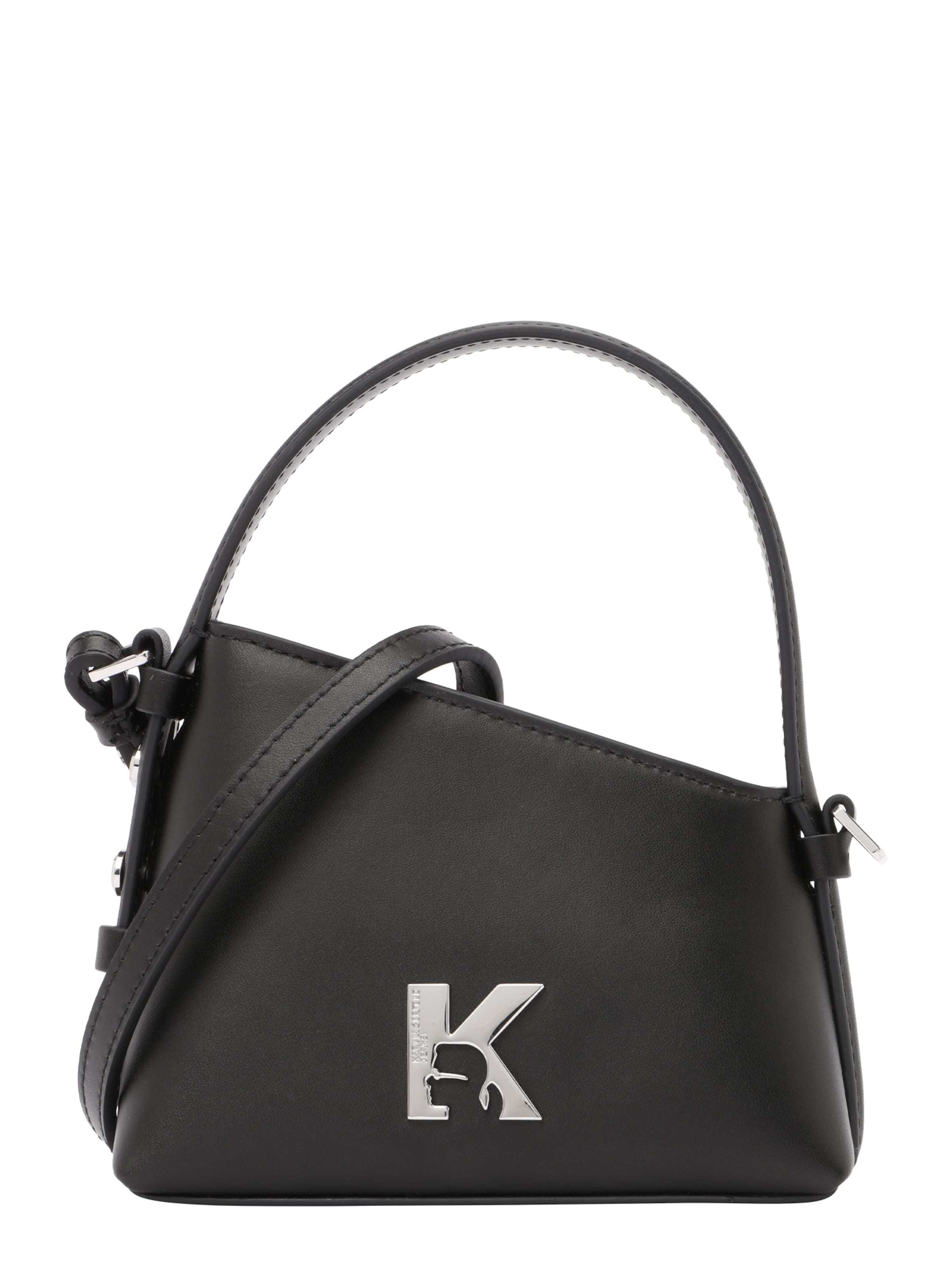 KARL LAGERFELD JEANS Τσάντα χειρός σε μαύρο: μπροστά