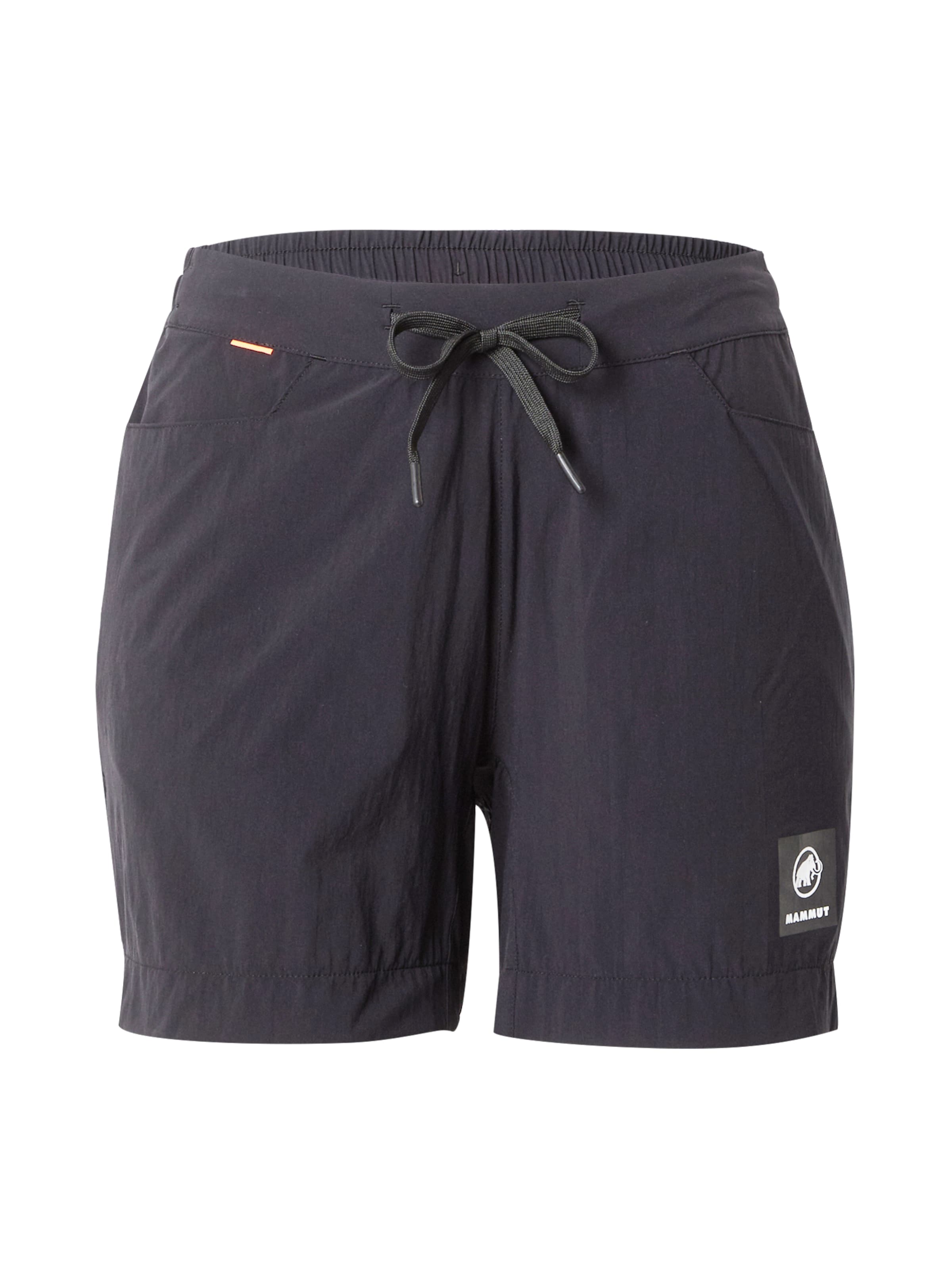 MAMMUT Sportshorts 'Massone' in schwarz / weiß, Produktansicht