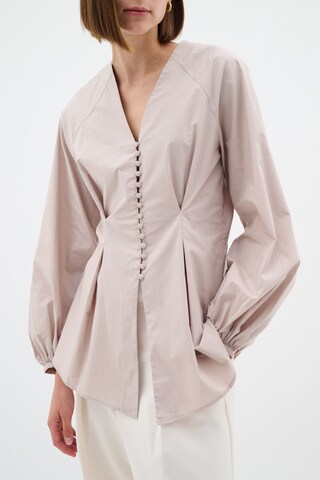 InWear Bluse 'Helve' i beige: forside