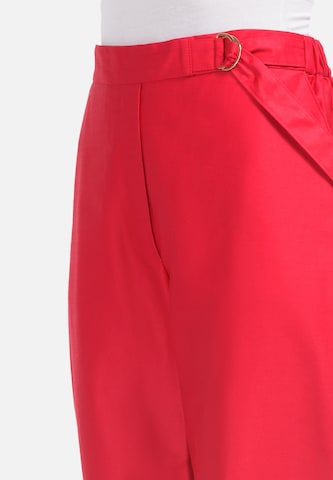 HELMIDGE Loose fit Pants in Red