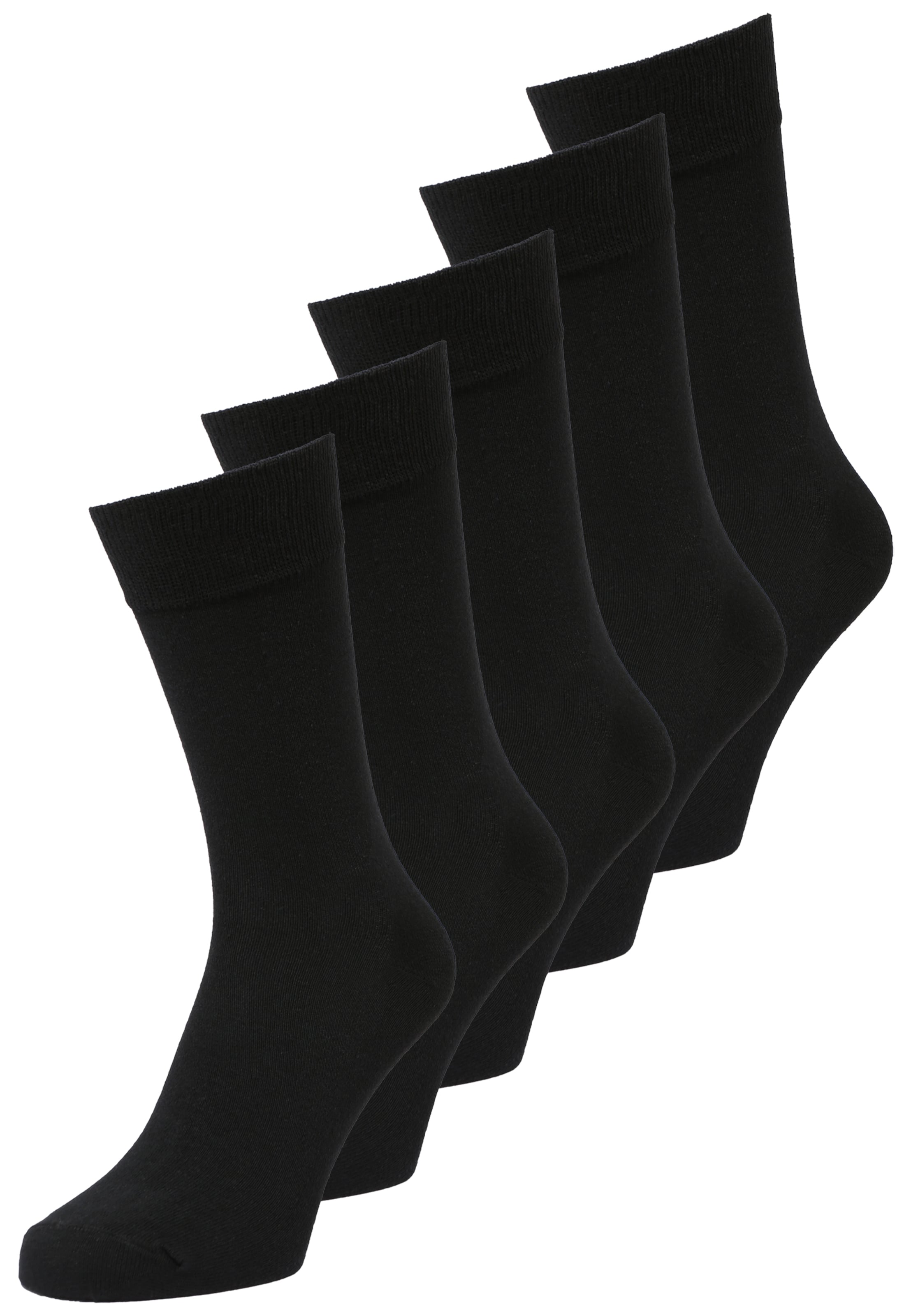 Götzburg Socken in Schwarz: Vorderseite