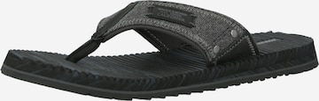 Flip-flops 'QUILL' de la SKECHERS pe negru: față