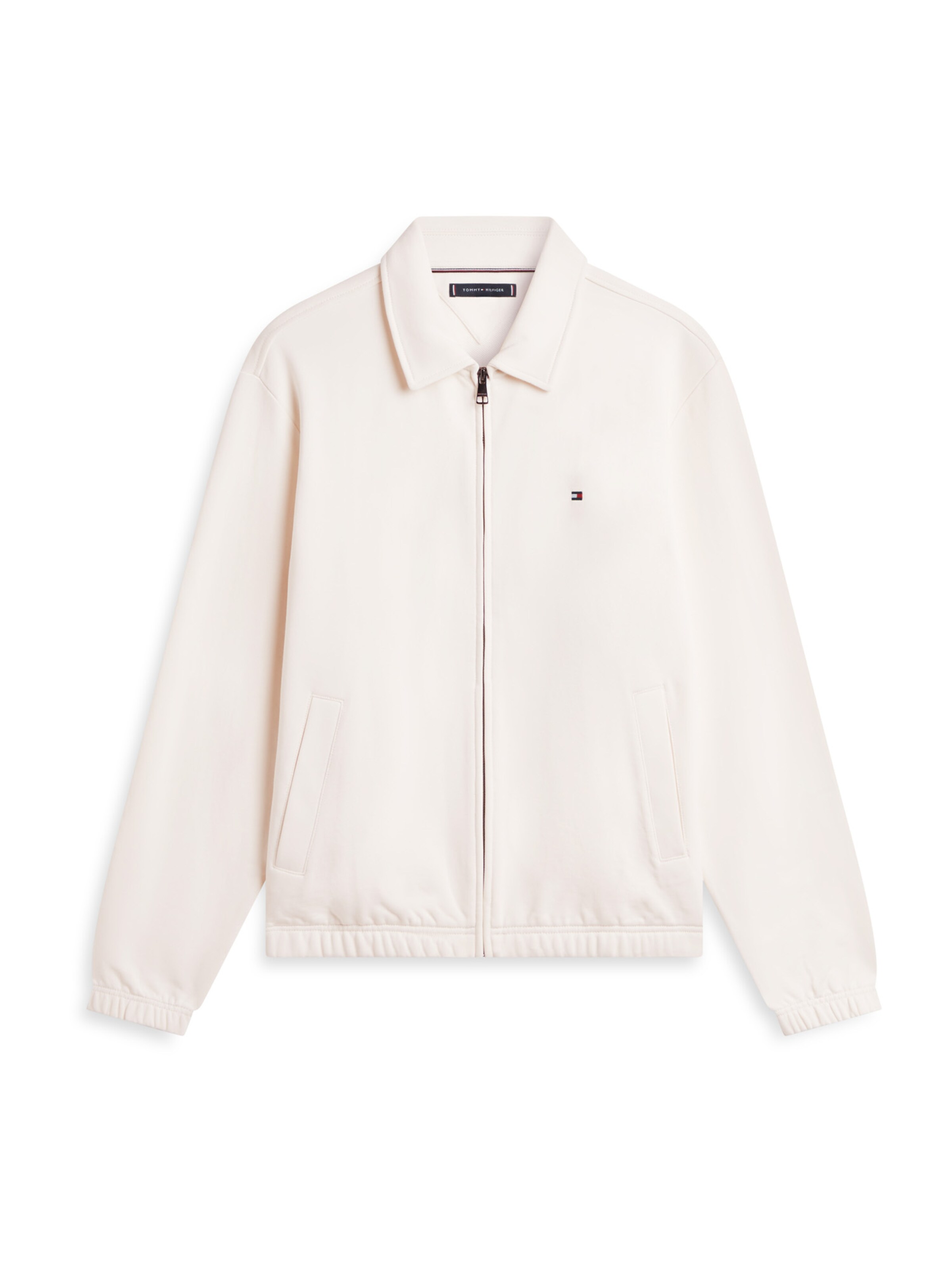 TOMMY HILFIGER Átmeneti dzseki 'ESSENTIAL' - fehér: elől