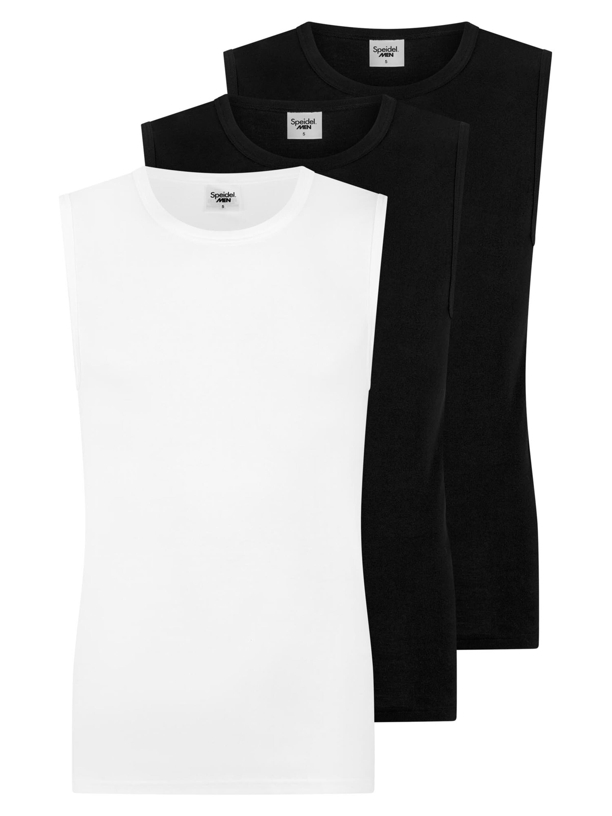 SPEIDEL Unterhemd 'Classic'‌‌‌‌‌‌‌‌ in Schwarz: Vorderseite