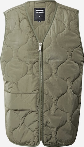 Dr. Denim Bodywarmer 'Otila' in Groen: voorkant