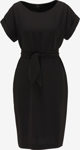 faina Dress in Black: front