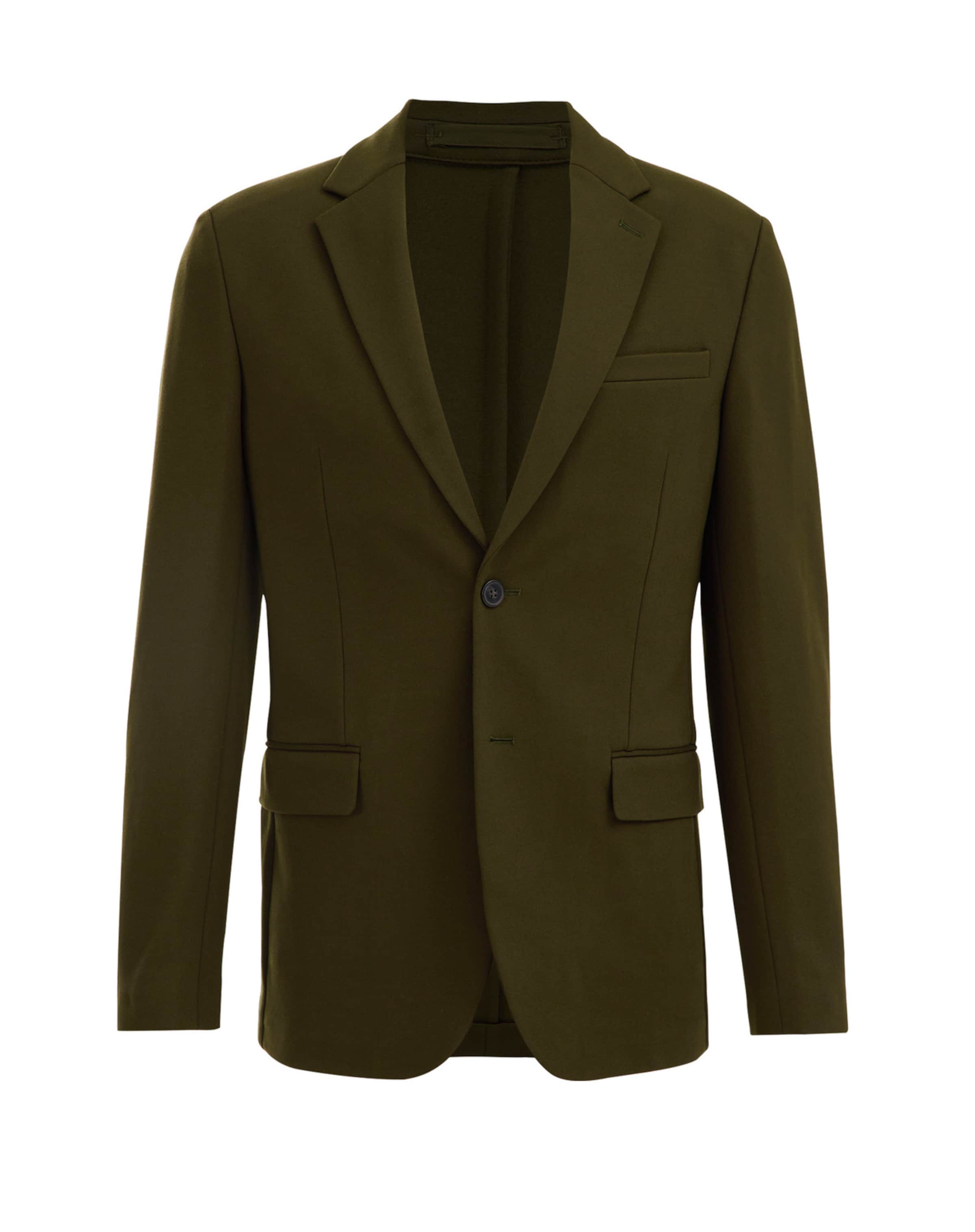 WE Fashion Slim fit Marynarka biznesowa w kolorze zielony: przód