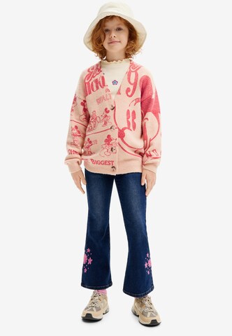 Desigual Strickjacke 'Mickey Mouse' in Rot