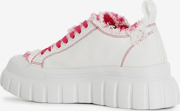 Sneaker bassa di CAFè NOIR in bianco: frontale