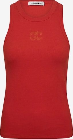 co'couture Top 'Sahara' in Rot: Vorderseite