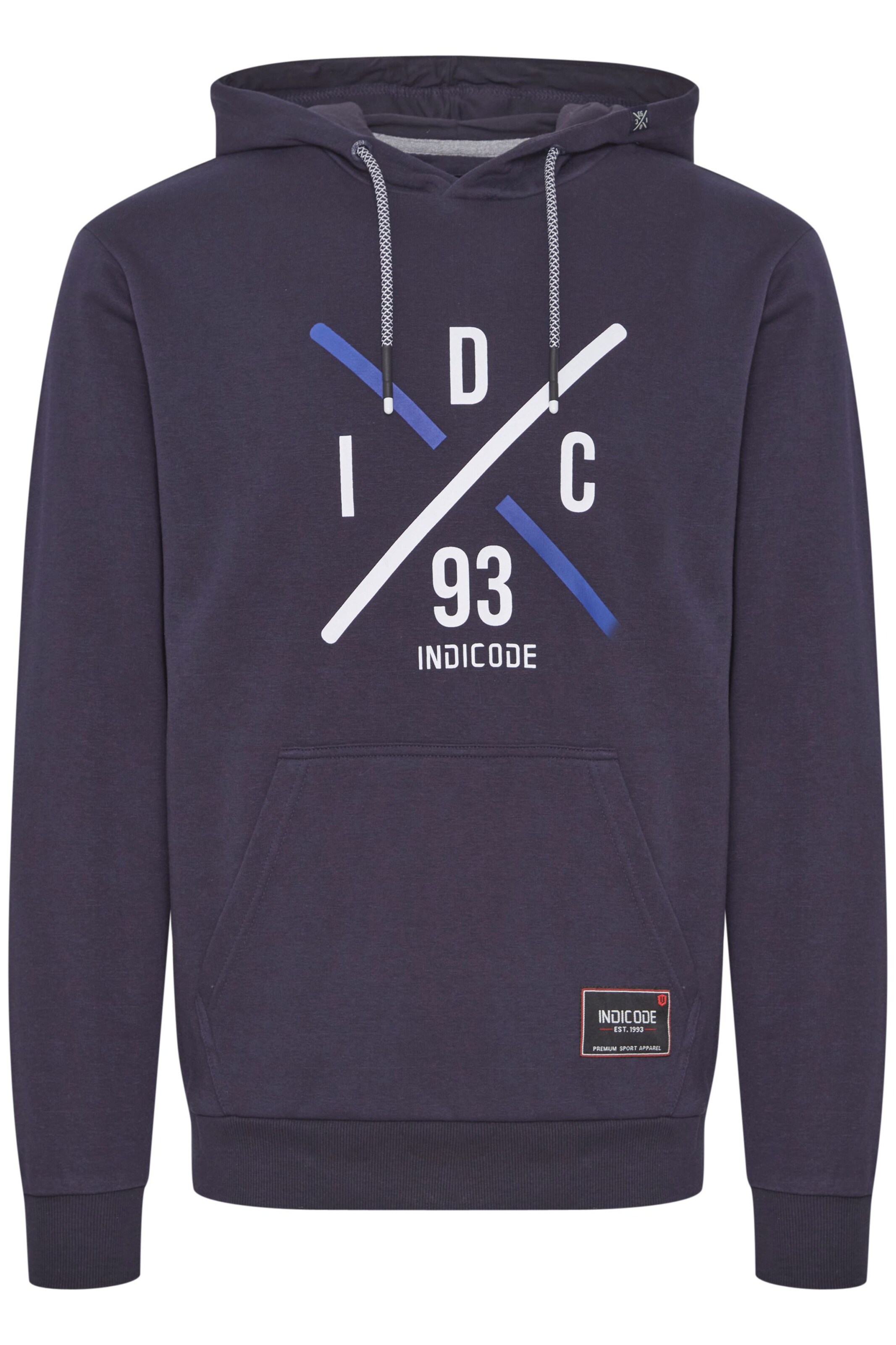 INDICODE JEANS Sweatshirt 'Leon' in Blue: front