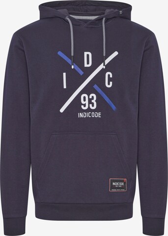 INDICODE JEANS Sweatshirt 'Leon' in Blue: front