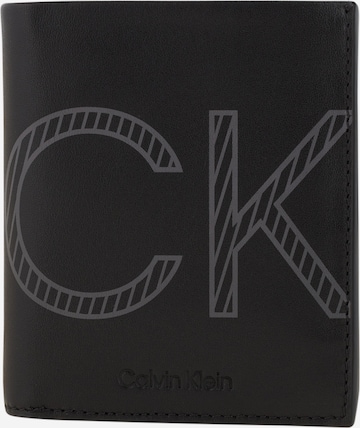 Calvin Klein Denarnica | črna barva: sprednja stran
