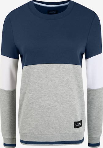 Oxmo Sweatshirt 'Omaya' in Blau: predná strana