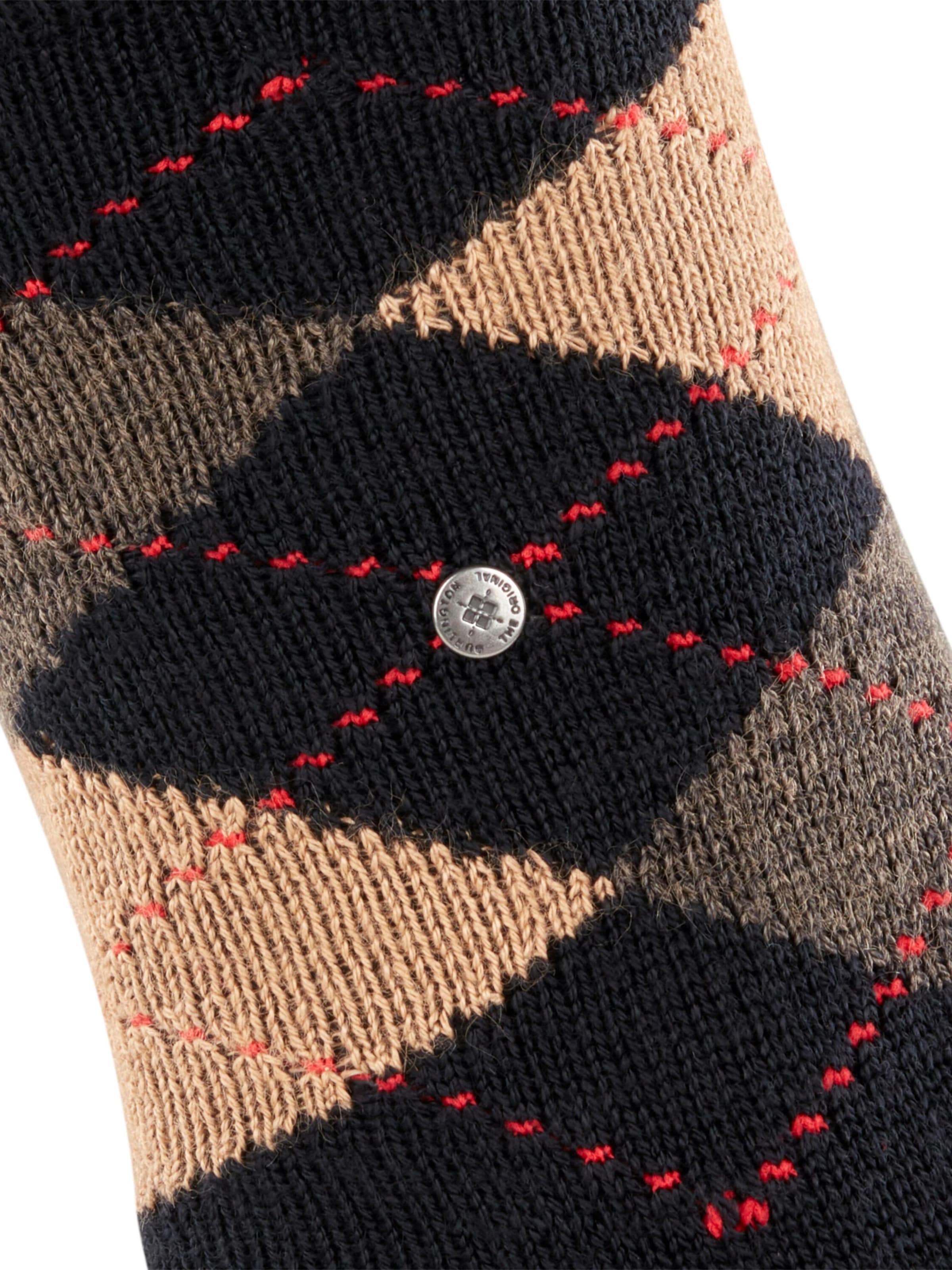 BURLINGTON Socks 'Preston' in Black