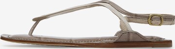 LOTTUSSE Sandals ' Esclava ' in Beige: front