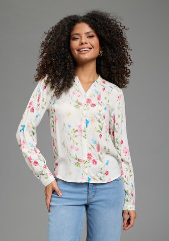 AJC Bluse in Weiß: Vorderseite