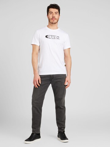 T-Shirt G-STAR en blanc