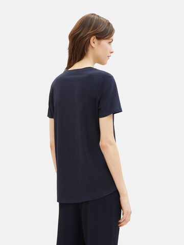 TOM TAILOR DENIM T-Shirt in Blau