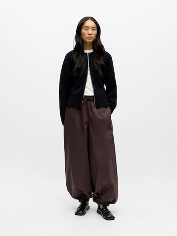 Baggy Pantalon 'OBJFIE' OBJECT en marron