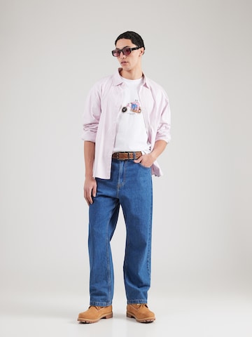 JACK & JONESMajica 'JORCATSKILLS SKULL' - bijela boja