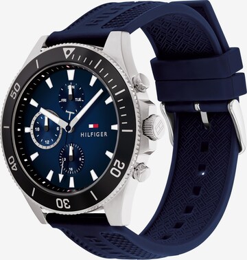 TOMMY HILFIGER Analoguhr in Blau