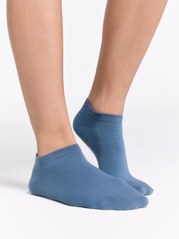 Albero Natur Ankle Socks in Blue