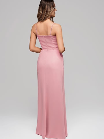 Ombre Evening dress in Pink