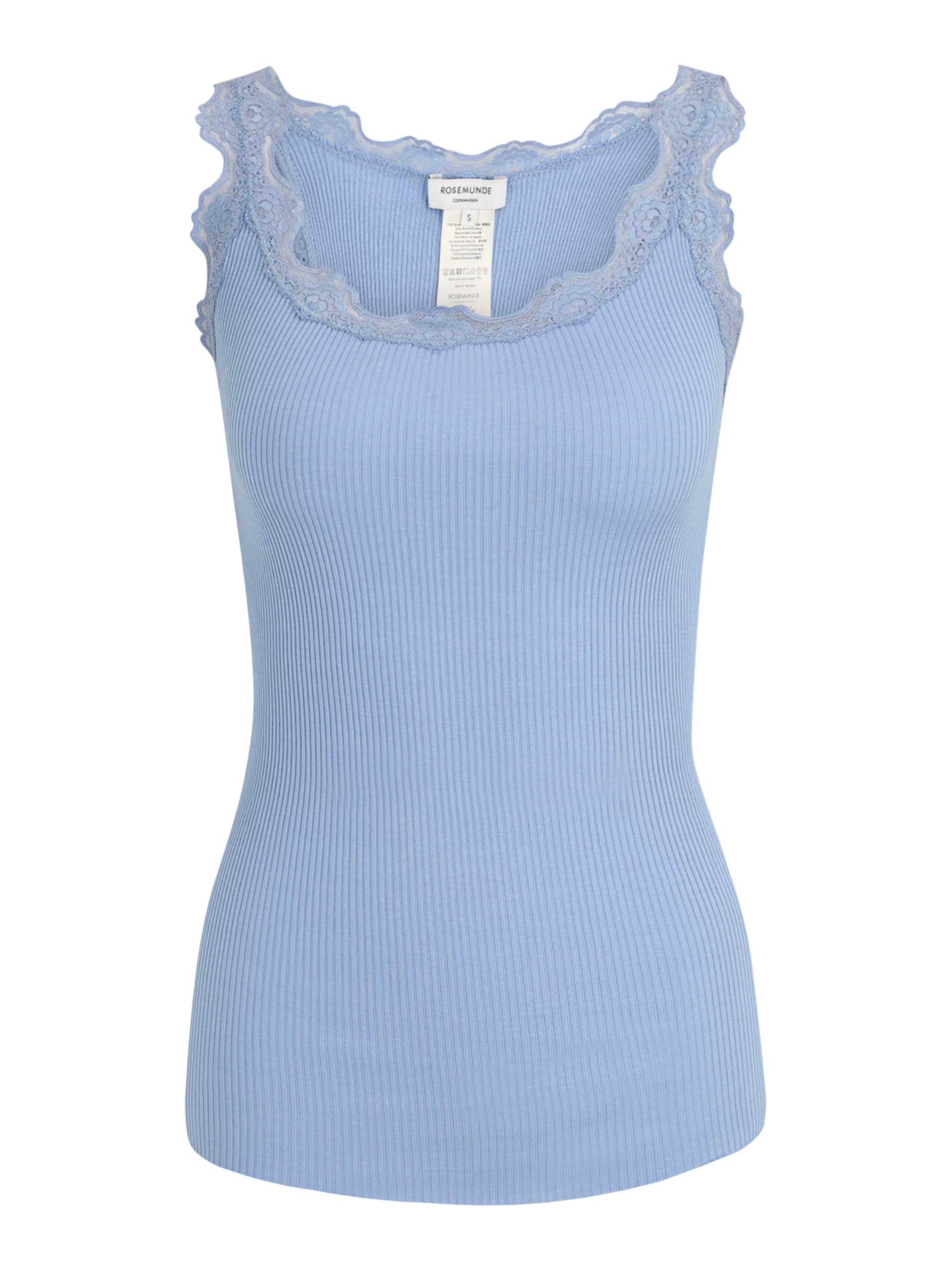 rosemunde Топ в синьо: отпред