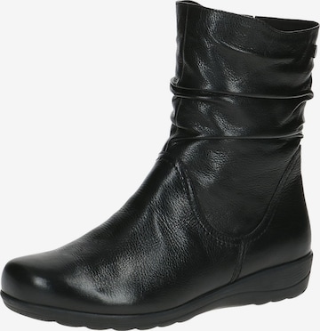 Bottines CAPRICE en noir : devant