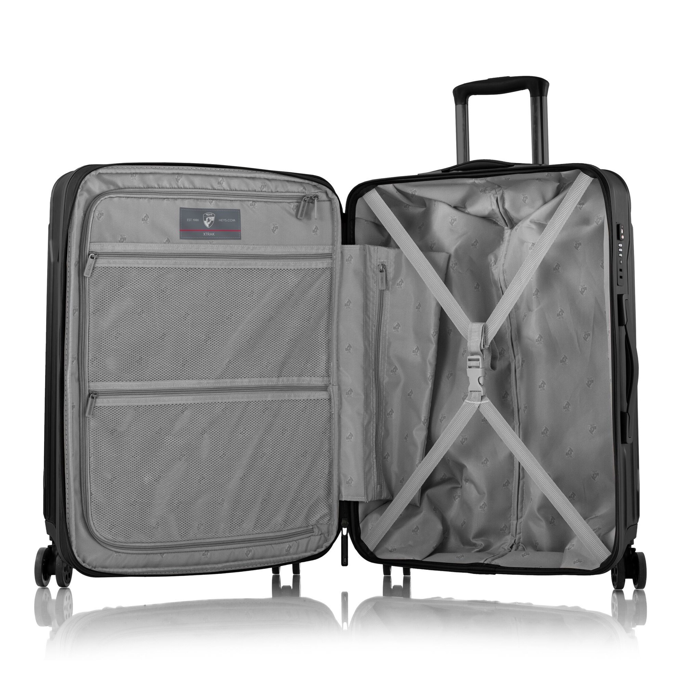 Heys Suitcase Set 'Xtrak ' in Black