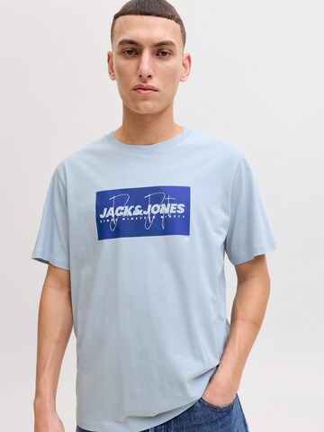 T-Shirt 'JJCOLE' JACK & JONES en bleu