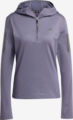 ADIDAS PERFORMANCE - Camiseta funcional 'Own The Run' en lila: frente