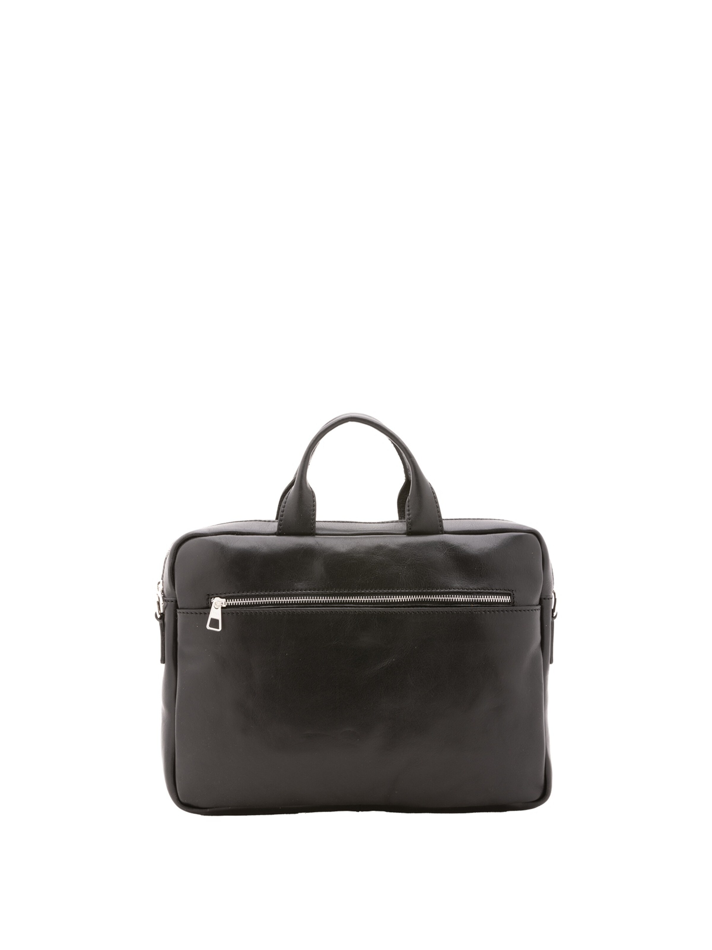 Borsa a mano di Alessia Firenze in nero: frontale