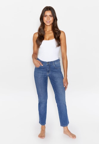 Regular Jean 'Darleen Crop' Angels en bleu