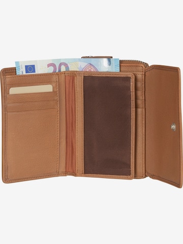 Maître Wallet 'Diethilde' in Brown